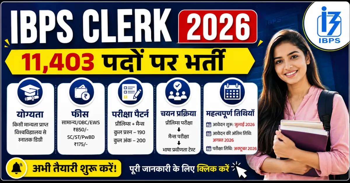 IBPS Clerk 2026