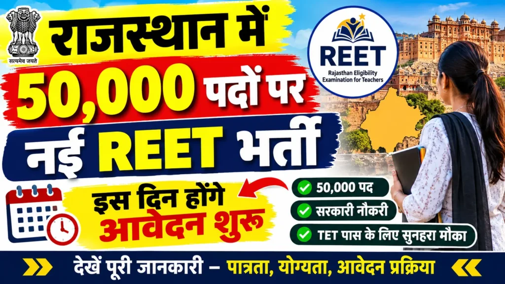 Rajasthan REET Notification 2026