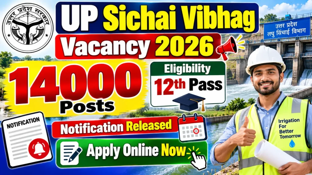 UP Sichai Vibhag Vacancy 2026